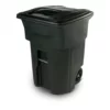 Toter Trash Cans 96-Gallon Greenstone Plastic Wheeled Trash Can with Lid 1 Toter Trash Cans 96-Gallon Greenstone Plastic Wheeled Trash Can with Lid -Cleaning Supplies Sales Shop 00315850