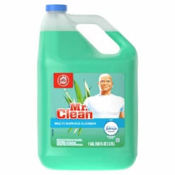 Mr. Clean All-Purpose Cleaners Multi-surface with Febreze 128-fl oz Meadows and Rain Disinfectant Liquid All-Purpose Cleaner