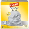 Glad Trash Bags ForceFlex 100-Pack 13-Gallon Gray Plastic Kitchen Trash Bag 1 Glad Trash Bags ForceFlex 100-Pack 13-Gallon Gray Plastic Kitchen Trash Bag -Cleaning Supplies Sales Shop 00475346 scaled