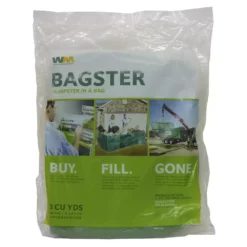 Waste Management Trash Bags Bagter Green Outdoor Polypropylene Construction Trash Bag