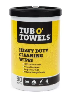 Tub O' Towels Cleaning Cloths 90-Count Tub o Towels Poly Cotton Towel