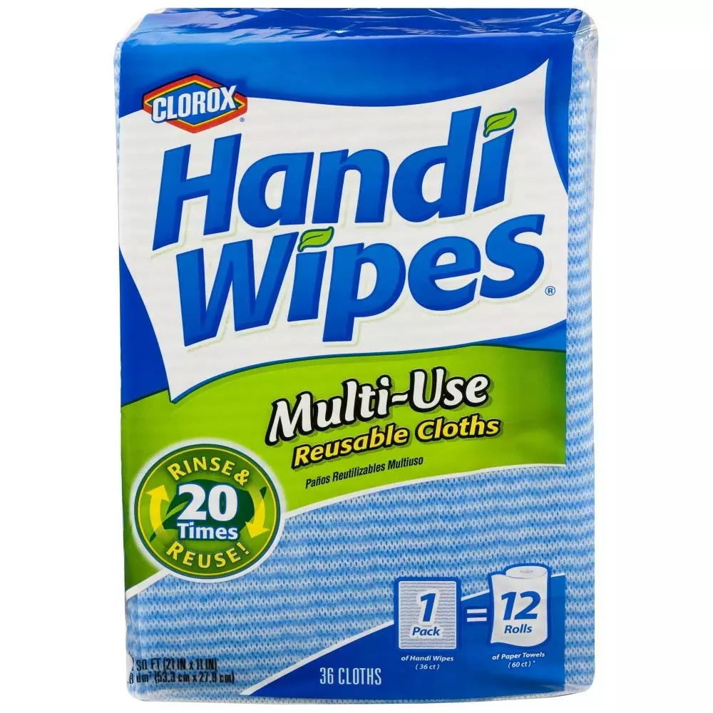 Handi-Wipes Cleaning Cloths 36-Pack Poly Cotton Cloth 3 Handi-Wipes Cleaning Cloths 36-Pack Poly Cotton Cloth