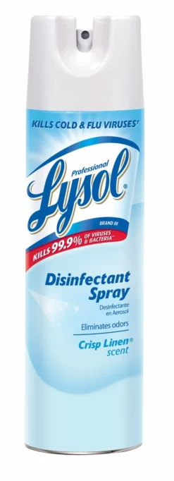 LYSOL Air Fresheners Crisp Linen Spray Air Freshener