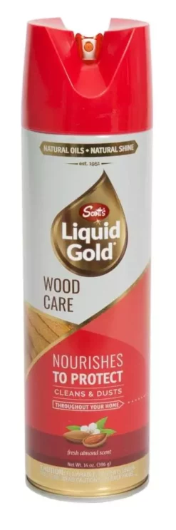 Scott's Liquid Gold Furniture & Upholstery Cleaners Liquid gold 14-fl oz Wood Furniture Cleaner and Polish