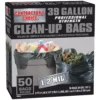 Contractor's Choice Trash Bags Contractor 50-Pack 39-Gallon Black Outdoor Plastic Construction Trash Bag 2 Contractor's Choice Trash Bags Contractor 50-Pack 39-Gallon Black Outdoor Plastic Construction Trash Bag -Cleaning Supplies Sales Shop 02432060