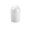 Umbra Trash Cans Can 1.5-Gallon White Plastic Trash Can with Lid -Cleaning Supplies Sales Shop 03122097