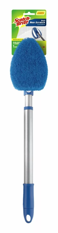 Scotch-Brite Tile & Grout Brushes Shower Scrubber Poly Fiber Stiff Tile and Grout Brush