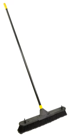 Quickie BULLDOZER Brooms 24-in Poly Fiber All-Purpose Push Broom