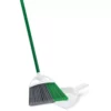 Libman Brooms 11.38-in Poly Fiber Angle with Dustpan Upright Broom