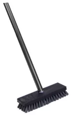 Quickie BULLDOZER Deck Brushes 9-in Poly Fiber Stiff Deck Brush