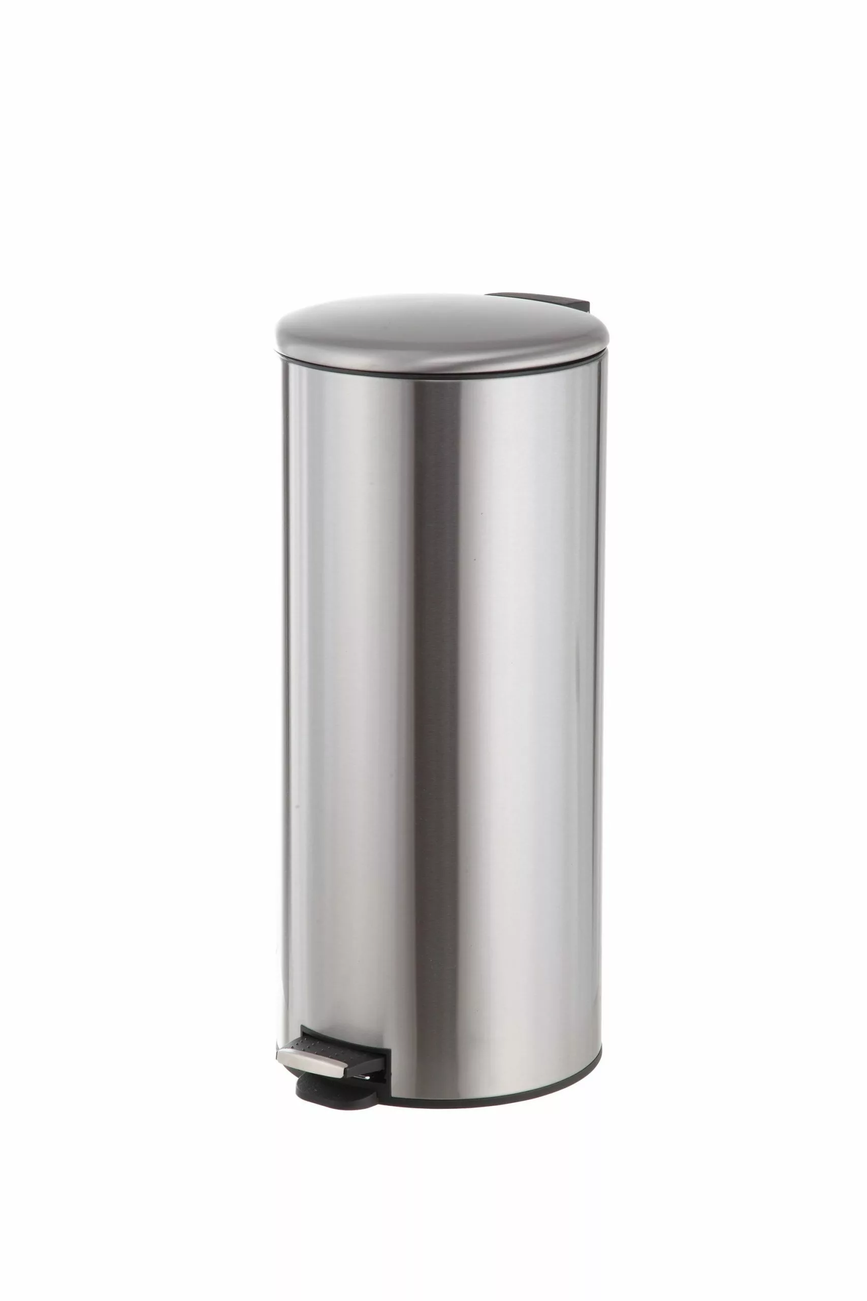 Style Selections Trash Cans 30-Liter Stainless Steel Steel Commercial Trash Can with Lid 3 Style Selections Trash Cans 30-Liter Stainless Steel Steel Commercial Trash Can with Lid