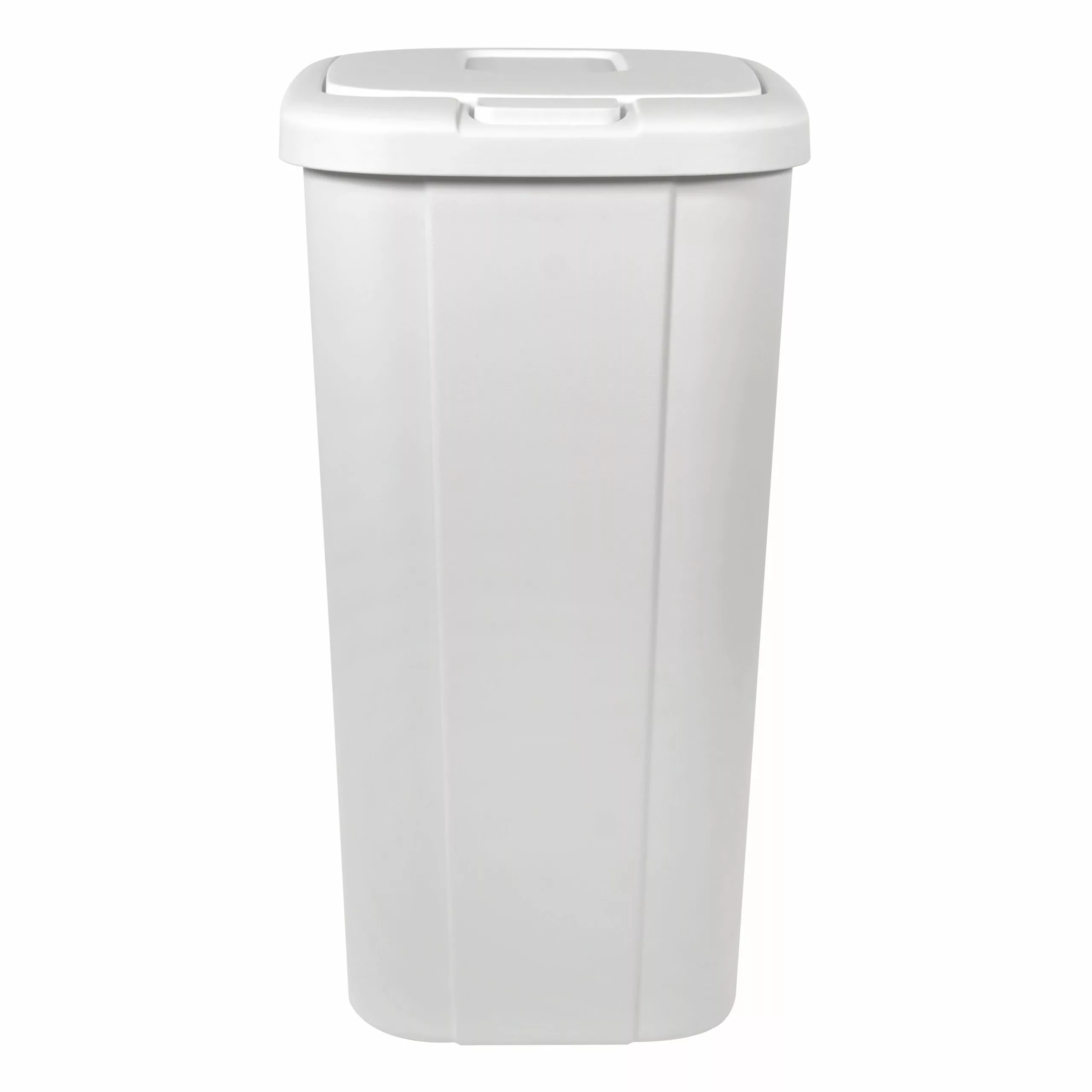 Hefty Trash Cans 13-Gallon White Plastic Trash Can with Lid 6 Hefty Trash Cans 13-Gallon White Plastic Trash Can with Lid - Image 4