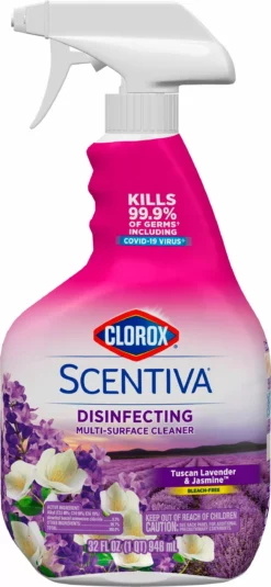 Clorox All-Purpose Cleaners Scentiva 32-fl oz Tuscan Lavender and Jasmine Disinfectant Liquid All-Purpose Cleaner