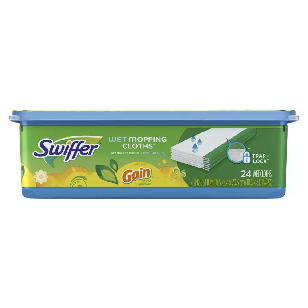 Swiffer Mop Refills & Replacement Heads Sweeper Wet Mopping Cloths Microfiber Refill (24-Pack) 4 Swiffer Mop Refills & Replacement Heads Sweeper Wet Mopping Cloths Microfiber Refill (24-Pack) - Image 2