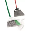 Libman Brooms 13.75-in Poly Fiber Angle with Dustpan Upright Broom -Cleaning Supplies Sales Shop 08312921