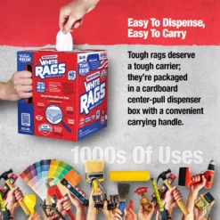 SELLARS Cleaning Cloths 200-Pack Paper Towel -Cleaning Supplies Sales Shop 08809902 scaled