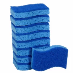 Scotch-Brite Sponges & Scouring Pads Non-Scratch 9-Pack Cellulose Sponge with Scouring Pad -Cleaning Supplies Sales Shop 08911939 scaled