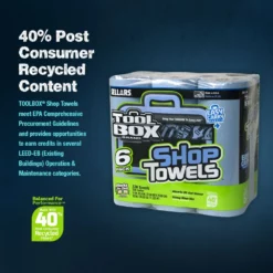 SELLARS Cleaning Cloths 6-Pack Paper Towel -Cleaning Supplies Sales Shop 09161539