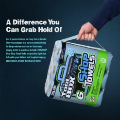 SELLARS Cleaning Cloths 6-Pack Paper Towel -Cleaning Supplies Sales Shop 09161544