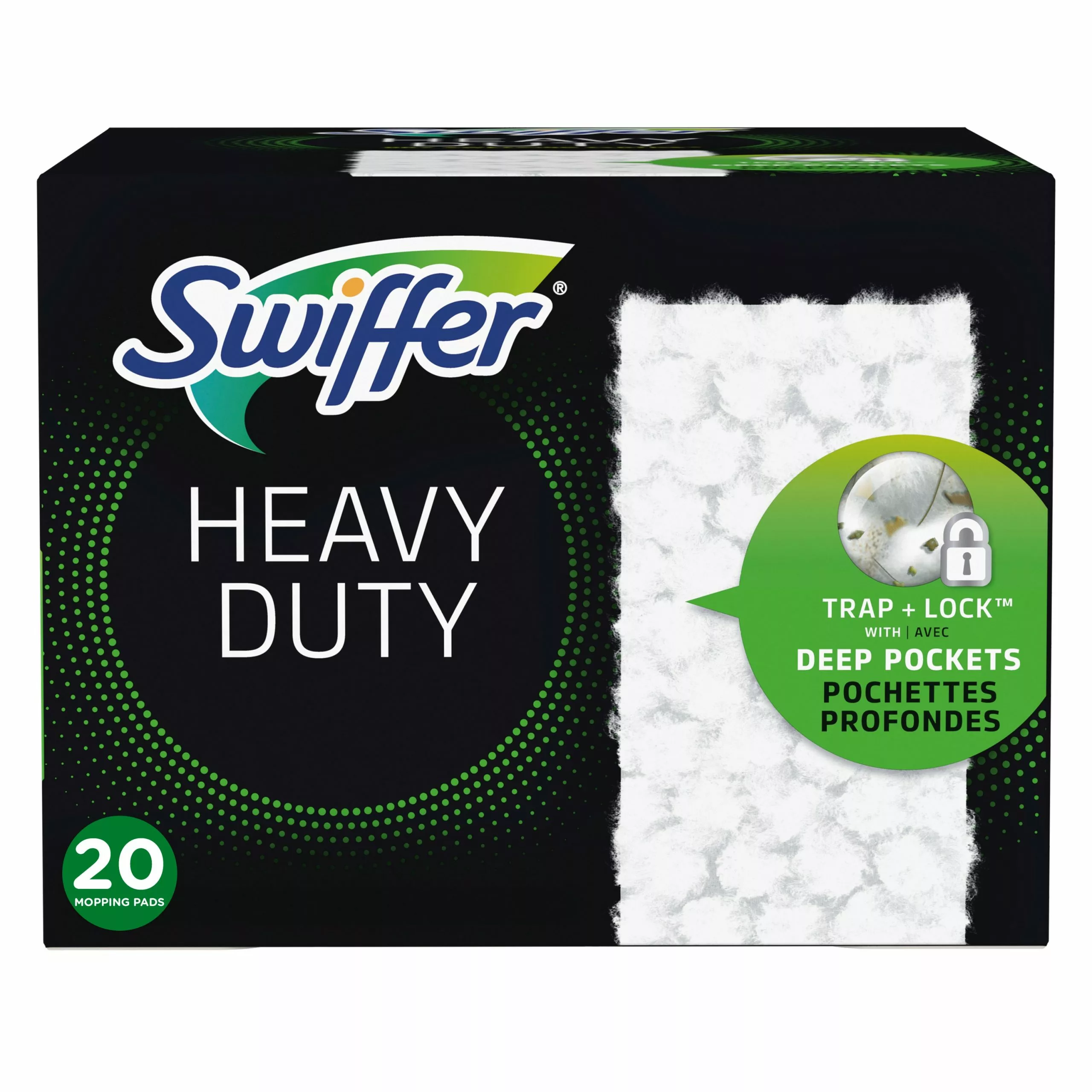 Swiffer Mop Refills & Replacement Heads Sweeper Dry Heavy Duty Dry Sweeping Cloths Microfiber Refill (20-Pack) 3 Swiffer Mop Refills & Replacement Heads Sweeper Dry Heavy Duty Dry Sweeping Cloths Microfiber Refill (20-Pack)