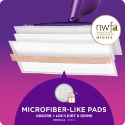 Swiffer Mop Refills & Replacement Heads WetJet wood Microfiber Refill (20-Pack) -Cleaning Supplies Sales Shop 09335741