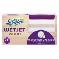 Swiffer Mop Refills & Replacement Heads WetJet wood Microfiber Refill (20-Pack)