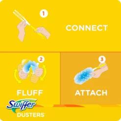 Swiffer Dusters Poly Fiber Extendable Dusting Wand -Cleaning Supplies Sales Shop 09374161