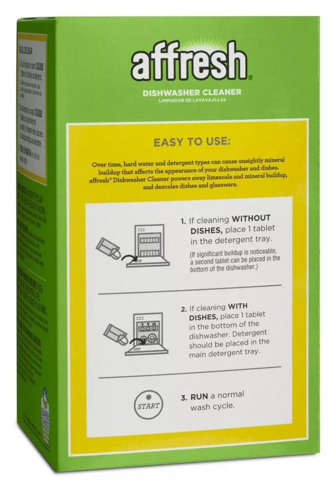 affresh Dishwasher Cleaners 6-Pack 4.2-oz Dishwasher Cleaner Tablets 4 affresh Dishwasher Cleaners 6-Pack 4.2-oz Dishwasher Cleaner Tablets - Image 2