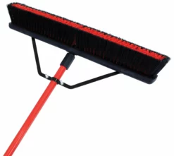 CRAFTSMAN Brooms 24-in Poly Fiber 2-in-1 Squeegee Push Broom -Cleaning Supplies Sales Shop 10004930 scaled