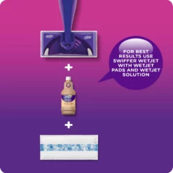 Swiffer Floor Cleaners WetJet multi-purpose 2-Pack 42.2-fl oz Liquid Floor Cleaner -Cleaning Supplies Sales Shop 10065859