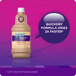 Swiffer Floor Cleaners WetJet multi-purpose 2-Pack 42.2-fl oz Liquid Floor Cleaner -Cleaning Supplies Sales Shop 10065860