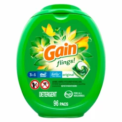 Gain Flings plus Aroma Boost 96-Count Original HE Laundry Detergent