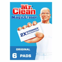 Mr. Clean Sponges & Scouring Pads Magic Eraser Original 2x Stronger with Durafoam 6-Pack Melamine Sponge