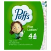 Puffs Facial Tissues 4-Pack Facial Tissue (56-Count)