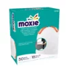 MOXIE Trash Bags 50-Pack 18-Gallon White Plastic Kitchen Trash Bag -Cleaning Supplies Sales Shop 10799891
