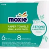 MOXIE Moxie Strong and Absorbent 6 Big Roll Paper Towels 6-Count Paper Towels -Cleaning Supplies Sales Shop 10935615