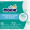 MOXIE 18 Mega Roll Toilet Paper 18-Pack Toilet Paper -Cleaning Supplies Sales Shop 10951319