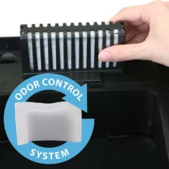 iTouchless Trash Cans 13-Gallon Stainless Steel Metal Touchless Trash Can with Lid -Cleaning Supplies Sales Shop 11036937