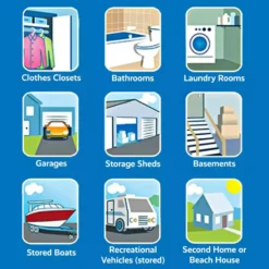 DampRid Moisture Absorbers 42-oz Lavender Vanilla Hanging Moisture Absorber -Cleaning Supplies Sales Shop 11978753