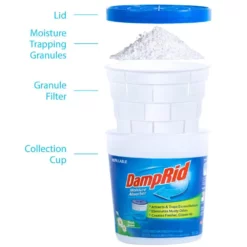 DampRid Moisture Absorbers 10.5-oz Fresh Bucket Moisture Absorber (2-Pack) 14 DampRid Moisture Absorbers 10.5-oz Fresh Bucket Moisture Absorber (2-Pack) -Cleaning Supplies Sales Shop 11978768