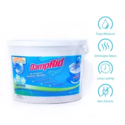 DampRid Moisture Absorbers 64-oz Fresh Bucket Moisture Absorber -Cleaning Supplies Sales Shop 11978856