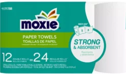 MOXIE 12 double roll paper towels 12-Count Paper Towels