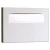 Bobrick Toilet Seat Covers & Dispensers Sta-inless Steel Toilet Seat Cover Dispenser, 15-3/4 x 2 x 11, Sat-in F-inish -Cleaning Supplies Sales Shop 14606248