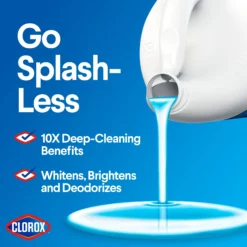 Clorox Splash-Less Liquid Bleach, Regular 77-oz Bottle -Cleaning Supplies Sales Shop 14639460