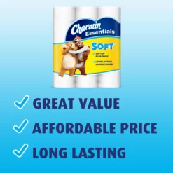 Charmin Essentials Soft Mega-Roll 18-Pack Toilet Paper 17 Charmin Essentials Soft Mega-Roll 18-Pack Toilet Paper -Cleaning Supplies Sales Shop 15011580