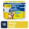 Charmin Essentials Soft Mega-Roll 18-Pack Toilet Paper -Cleaning Supplies Sales Shop 15011581 scaled
