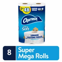 Charmin Ultra Soft Super Mega 8-Pack Toilet Paper