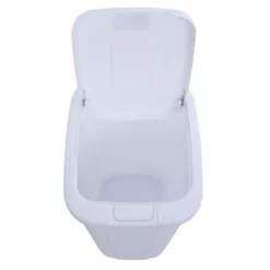 Hefty Trash Cans 13-Gallon White Plastic Trash Can with Lid 9 Hefty Trash Cans 13-Gallon White Plastic Trash Can with Lid -Cleaning Supplies Sales Shop 15298064