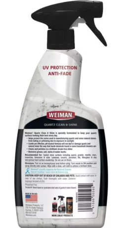 Weiman Products Countertop Cleaners & Sealers Quartz Clean and Protect 24 Oz Trigger -Cleaning Supplies Sales Shop 15828932