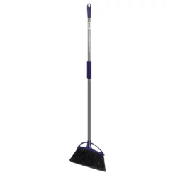 MOXIE Brooms 12-in Plastic Angle with Dustpan Upright Broom -Cleaning Supplies Sales Shop 16012810